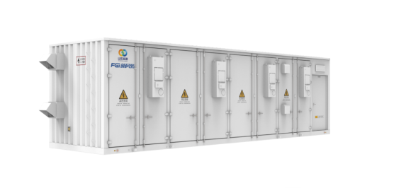  High voltage level fed energy system