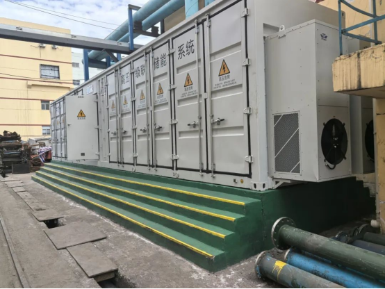 FGI high-pressure level energy storage system