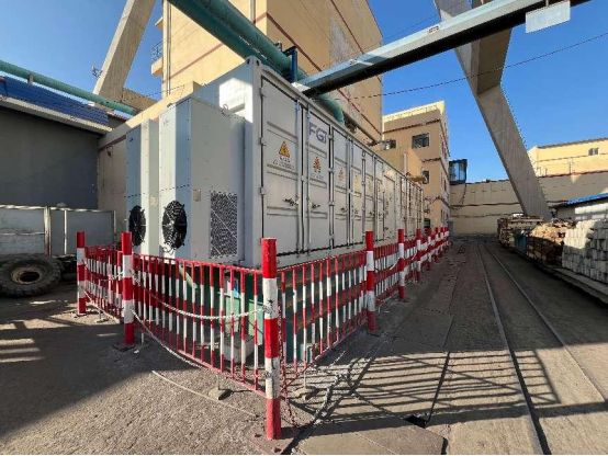 FGI high-pressure level energy storage system
