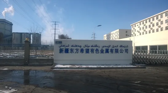 Xinjiang Dongfang Xiwang Nonferrous Metals Co., LTD.