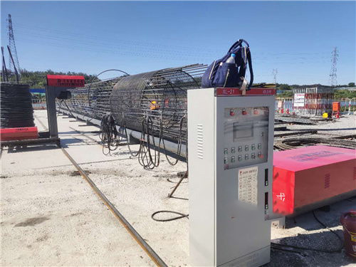 Power cable laying frame
