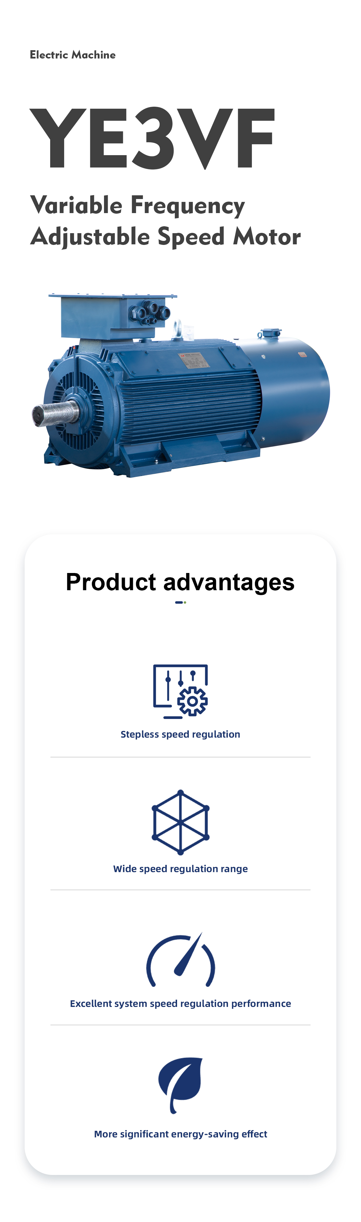 YE3VF motor advantages