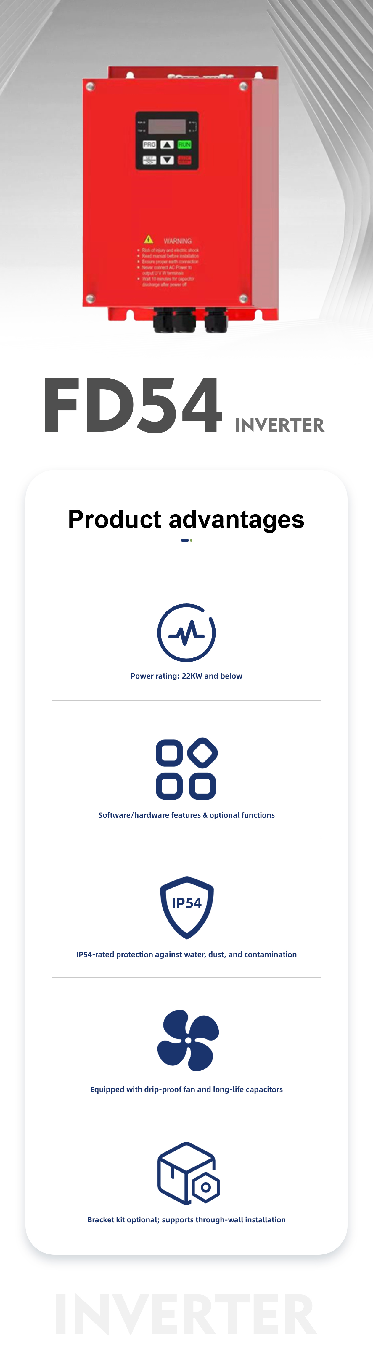 IP54 Advantages